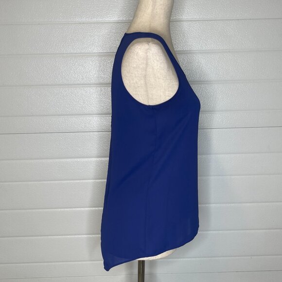 Express Semi Sheer Tunic - Royal Blue - Picture 2 of 4